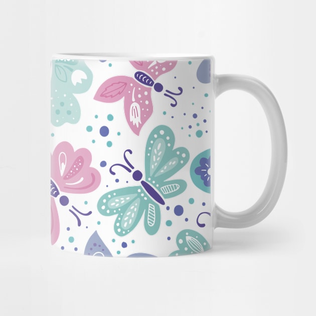 Butterflies pattern by Jenmag